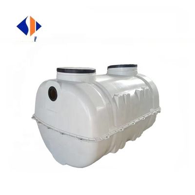 50000L/Hour Productivity Underground FRP Plastic Septic Tank For Sewage Water Treatment