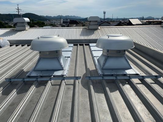 95 x 25-A2 Principal Axis Pulley FRP Rooftop Blower for Commercial Roof Ventilation