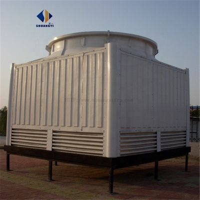 FRP Industrial Square Counter Flow Water Cooling Tower 10-1000m3/h Easy to Operate
