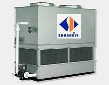 Closed-Circuit Evaporative Cooling Tower For Water Flow In Large Size