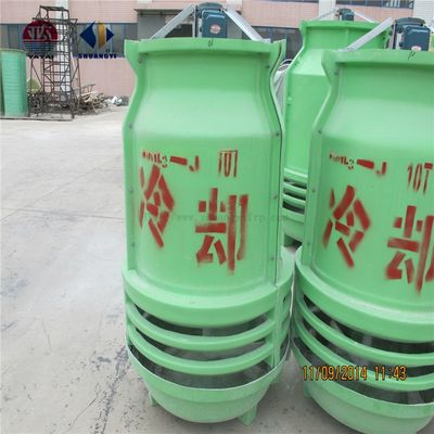 PVC Filler Small Round Counter Flow Cooling Tower for Industrial 10T/20T/30T Capacity