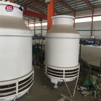 PVC Filler Small Round Counter Flow Cooling Tower for Industrial 10T/20T/30T Capacity