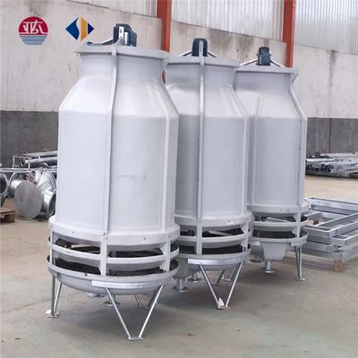 PVC Filler Small Round Counter Flow Cooling Tower for Industrial 10T/20T/30T Capacity