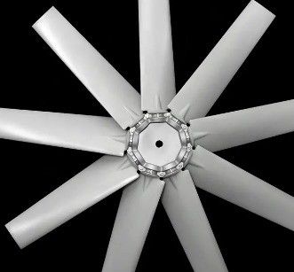 4-10 Blades Plastic Axial Flow Fan for 120/220/380/440/680v Voltage Cooling Tower