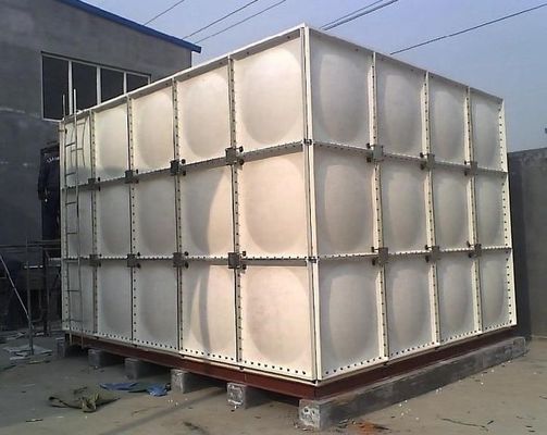 Evaporator FRP Water Tank With Cooling Type Air Cooled Condenser Chiller