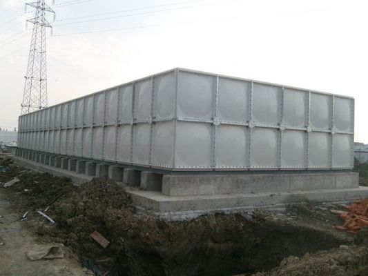 Selling SMC FRP GRP Sectional Fire Fighting Water Tank with Favorable and 1500 kg Weight