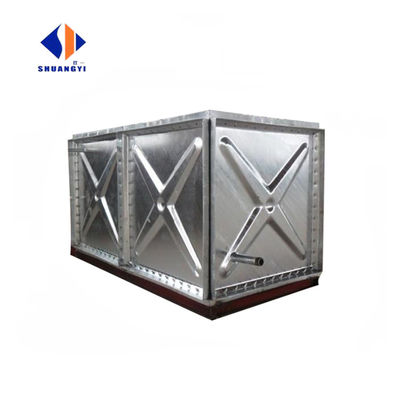 7500L/Hour AI Sectional Rectangular Galvanized Steel Water Storage Tank for Assurance