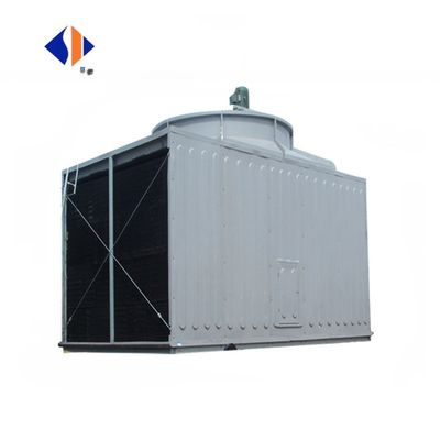 150T FRP Industrial Square Cross Flow Water Cooling Tower Chiller with One Year Guarantee