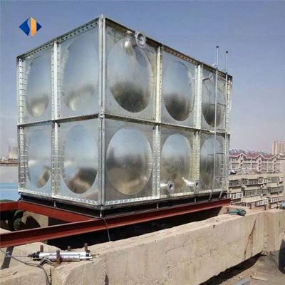 Bestseller 10000 Litre Water Tank with 5000 kg Weight and 1mm-6mm Plate Thickness
