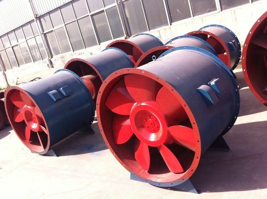 High Material Industrial Fire-fighting Exhaust Ventilation Fan for Smoke Axial Flow
