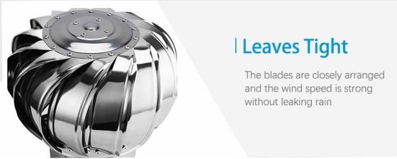 2023 Own Stainless Steel Blade Roof Turbo Ventilator Turbine Exhaust Fan with Popular