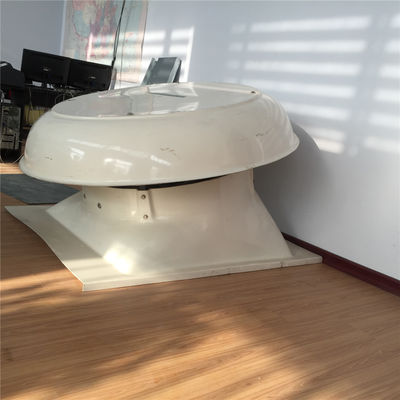 Large Air Volume Industrial Roof Exhaust Fan with FRP Material and Optional Voltage