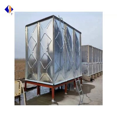 1000*1000*1000 Hot Dipped Galvanized Iron Pressed Steel Water Tanks for Water Storage