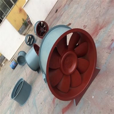 Construction Works Axial Flow Fans with Own and Plastic Blade Material at Good Product