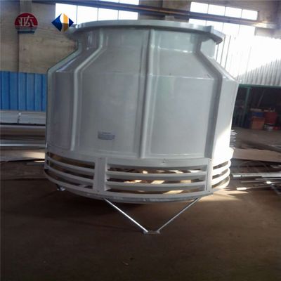 High Capacity Heavy Duty 50t FRP Round Shape Counter Flow Cooling Tower for Industrial