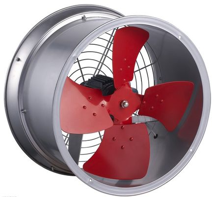 Industrial External Rotor Tube Flow Motor Ac Axial Ventilation Fan FREE STANDING Mounting