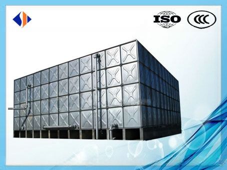 1000 kg Weight HDG Galvanized Steel Panel Water Storage Tank for Fire and Water Needs