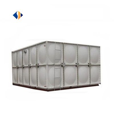 Large Volume GRP Water Tank 100m3 with Hot Galvanized Steel Frame and External Ladder