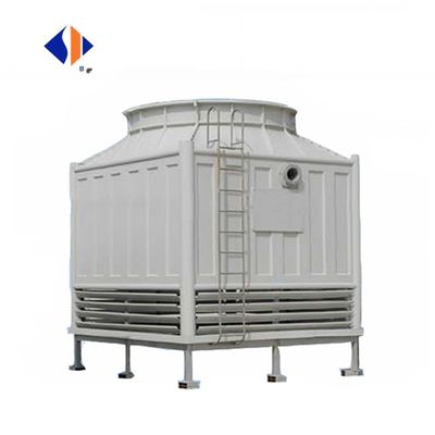 5.5 kw Motor Power Square Shape Counter Flow Water Cooling Tower Designed for Chiller