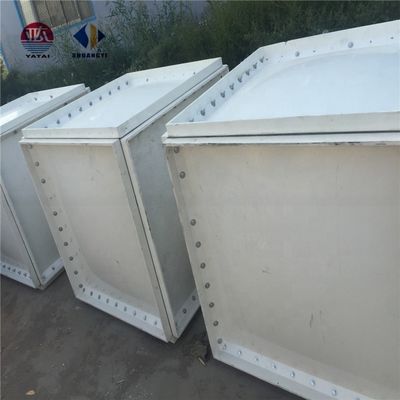 SMC Pressed Sectional FRP GRP Water Tank for Fire Fighting Production Time 10 Days