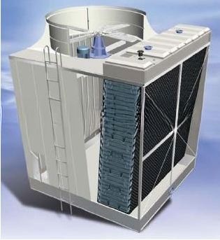 DFH-1000 100 Tons Cross Flow Water Cooling Tower for Air Conditioning System