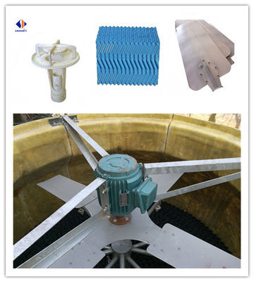1.1kw-55kw Voltage 380V Water Cooling Tower With Low Noise Durable Construction