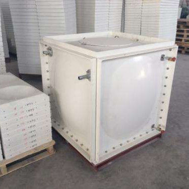 FRP GRP Water Tank 1 Cubic Meter Minimum Height 0.5m After Service Video Technical Support