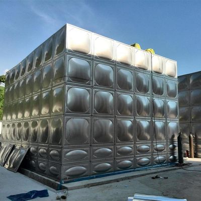 120 Ton Stainless Steel Water Tank with Clean Water and Resins Material
