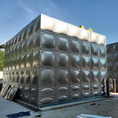 120 Ton Stainless Steel Water Tank with Clean Water and Resins Material