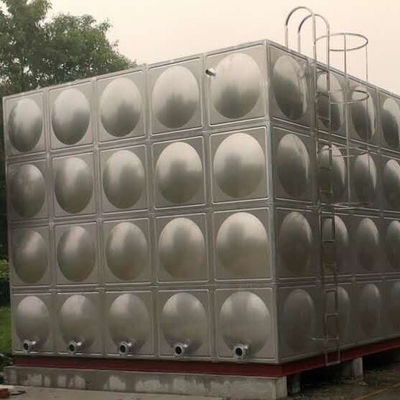 120 Ton Stainless Steel Water Tank with Clean Water and Resins Material