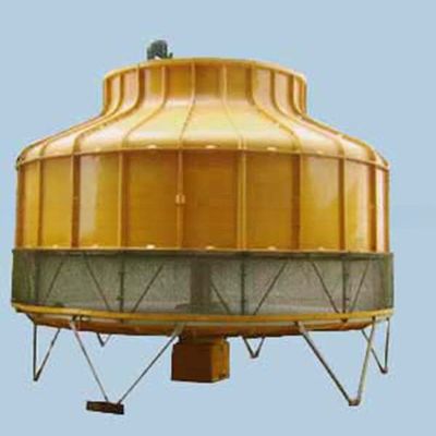 Round Shape FRP Anti Corrosive Industrial Cooling Tower 200 Tons/H