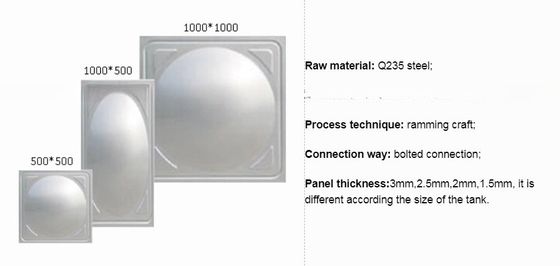 20m3 GRP/FRP/SMC Water Tank Resins for Effective and Long-lasting Corrosion Resistance