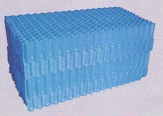 Hot Dip Galvanized Steel Support Frame 500T FRP Round Shape Cooling Tower