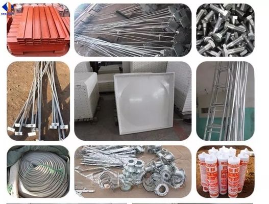 50 kg Lightweight Environmental Bolted GRP Modular Panel Water Tank for Water Storage