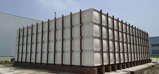 Farms 100m3 Fiberglass Water Tank with High Productivity 50000L/Hour Efficiency