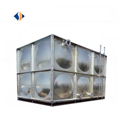 CE Certified Stainless Steel Water Tank 10000 Litres With Standard Panel Thickness