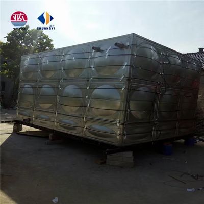 Industrial Grade Rectangular Stainless Steel Water Tank with 30-50 Year Working Life