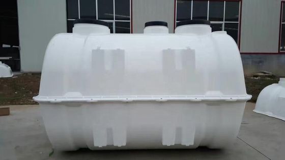50000L/Hour Productivity Underground FRP Plastic Septic Tank For Sewage Water Treatment