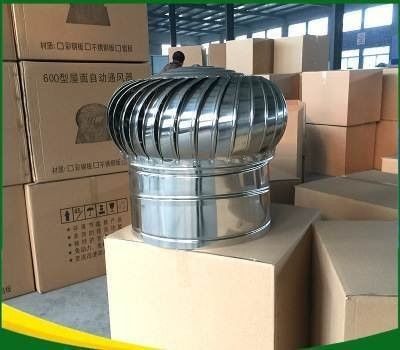Energy Saving Roof Mounted Vertical Natural Wind Turbine Fan for Hotels and Warehouses