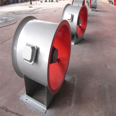 Portable Smoke Exhaust Axial Fan with Mounting Feet and Voltage 380Volts or required