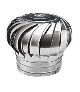 Roof Fan Mounting Ventilator Outlet Stainless Steel Non Powered Natural Exhaust Equipment