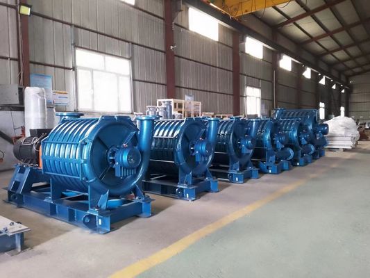 Roof Fan Mounting Roots Blower for High Pressure and Big Volume in Unmanned Aquaculture