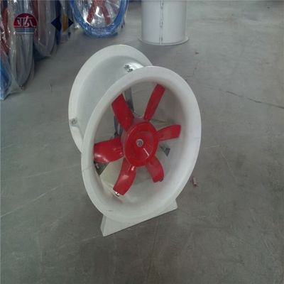PP Plastic Low Noise Axial Flow Fan Type Made By FRP for Ventilation in Low Pressure