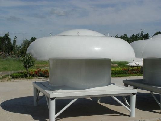 Industrial Roof Ventilator Fan with Lightweight FRP/Aluminium Construction and Sturdy