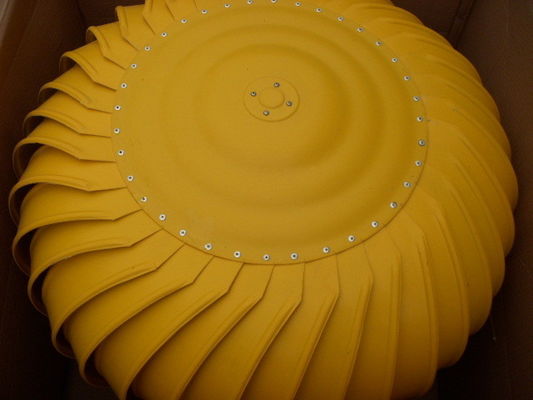AC Electric Current Type Industrial Plastic Turbine Flow Fan for Retail Market Demand