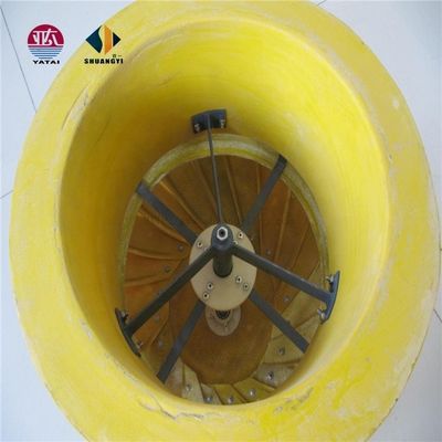 AC Electric Current Type Industrial Plastic Turbine Flow Fan for Retail Market Demand