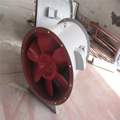 Axial Ventilator Fan for Industrial Temperature Exhaust FREE STANDING Mounting Operation