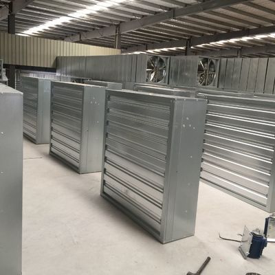 48 Inch Wall Mounted AC Extractor Fan with Siemens Motor Silver Greenhouse Ventilation