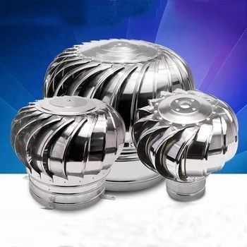 Zero Power Wind Driven Stainless Steel Roof Blower Fan for Fresh Air Ventilation