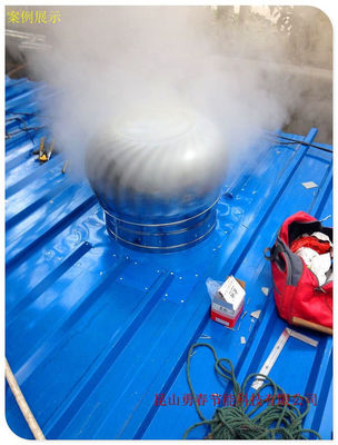 Zero Power Wind Driven Stainless Steel Roof Blower Fan for Fresh Air Ventilation